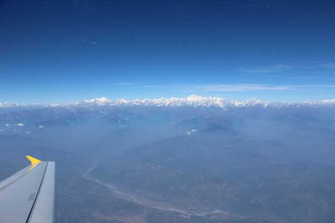 Flight to Bhutan - 7