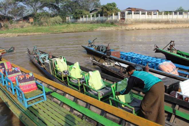 Nyaungshwe, Boat Trip - 1